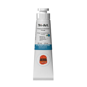 Akrylfärg Tri-Art High Viscosity 60 ml - Transparent Permanent Orange - 1 - Tri-Art - Tidformera