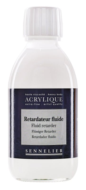 Akrylmedium Fluid retarder - 250 ml - Sennelier - Tidformera