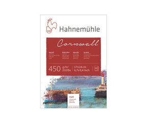 Akvarellblock - Hahnemühle Cornwall Cold Pressed 450 gsm 17x24 - 1 - Hahnemühle - Tidformera