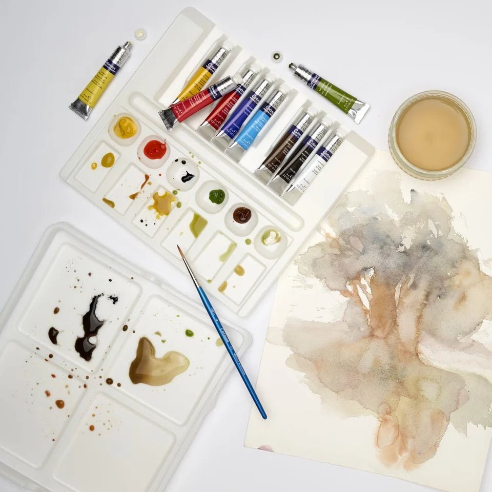 Akvarellset Winsor & Newton Cotman Palette Set 10 x 8 ml - 6 - Winsor & Newton - Tidformera