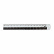 Aluminum Ruler Black 15 cm - 1 - Hightide - Tidformera
