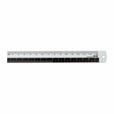 Aluminum Ruler Black 15 cm - 1 - Hightide - Tidformera