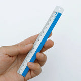 Aluminum Ruler Blue 15 cm - 2 - Hightide - Tidformera
