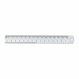 Aluminum Ruler White 15 cm - 1 - Hightide - Tidformera