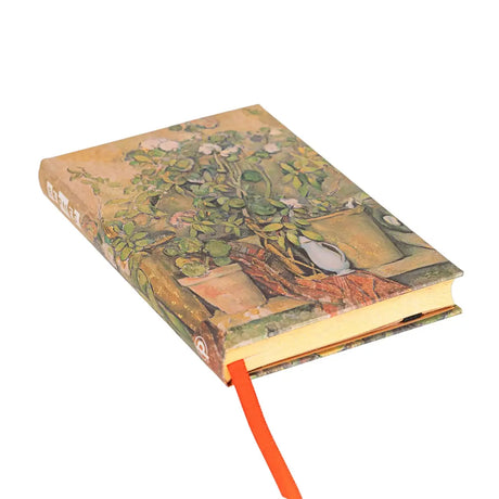 Anteckningsbok Cezanne’s Terracotta Pots and Flowers Mini Linjerad - 4 - Paperblanks - Tidformera