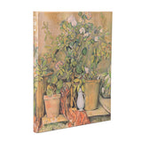 Anteckningsbok Cezanne’s Terracotta Pots and Flowers - Ultra Linjerad - Paperblanks - Tidformera