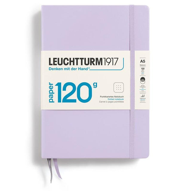 Anteckningsbok Dotted A5 120 GSM - Lilac - Leuchtturm1917 - Tidformera