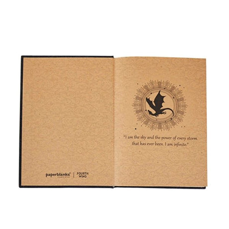Anteckningsbok Fourth Wing - Midi Linjerad - 6 - Paperblanks - Tidformera