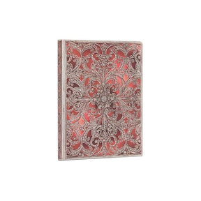 Röd Anteckningsbok Garnet - Ultra Olinjerad Flexis från Paperblanks - Tidformera