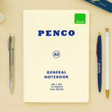 Anteckningsbok General Notebook A5 Ruled - White - 2 - Penco - Tidformera
