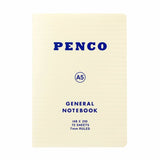 Anteckningsbok General Notebook A5 Ruled - White - 1 - Penco - Tidformera