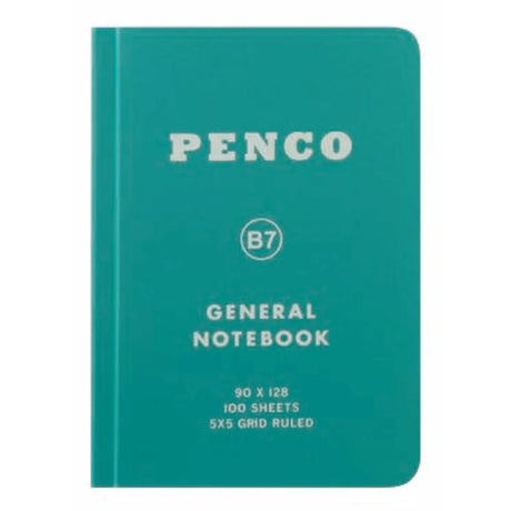Anteckningsbok General Notebook B7 Grid - Green - 1 - Penco - Tidformera