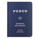 Anteckningsbok General Notebook B7 Grid - Navy - 1 - Penco - Tidformera