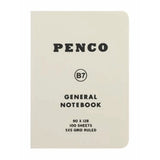Anteckningsbok General Notebook B7 Grid - White - 1 - Penco - Tidformera