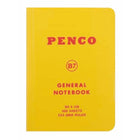 Anteckningsbok General Notebook B7 Grid - Yellow - 1 - Penco - Tidformera
