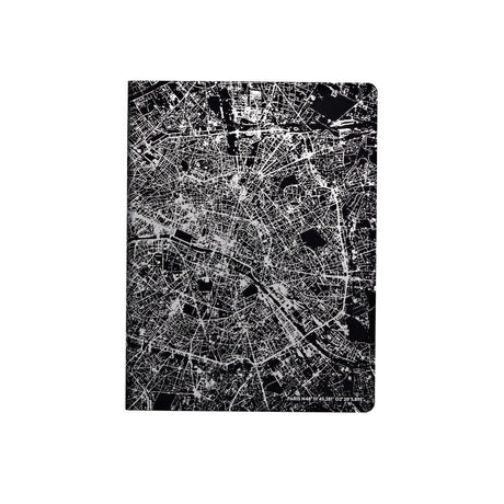 Anteckningsbok Graphic L Light Dotted - Nightflight Paris - Nuuna - Tidformera