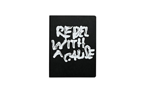 Anteckningsbok Graphic L Light Dotted - Rebel with a cause - Nuuna - Tidformera