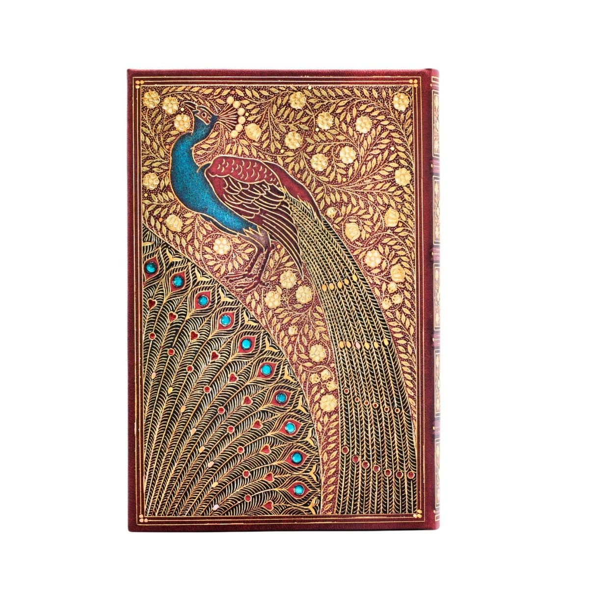 Anteckningsbok Hafiz's Peacocks - Mini Linjerad - 3 - Paperblanks - Tidformera