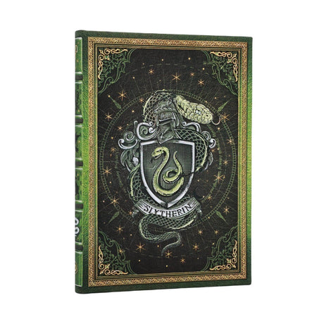 Anteckningsbok Harry Potter - Slytherin - Midi Olinjerad - 1 - Paperblanks - Tidformera