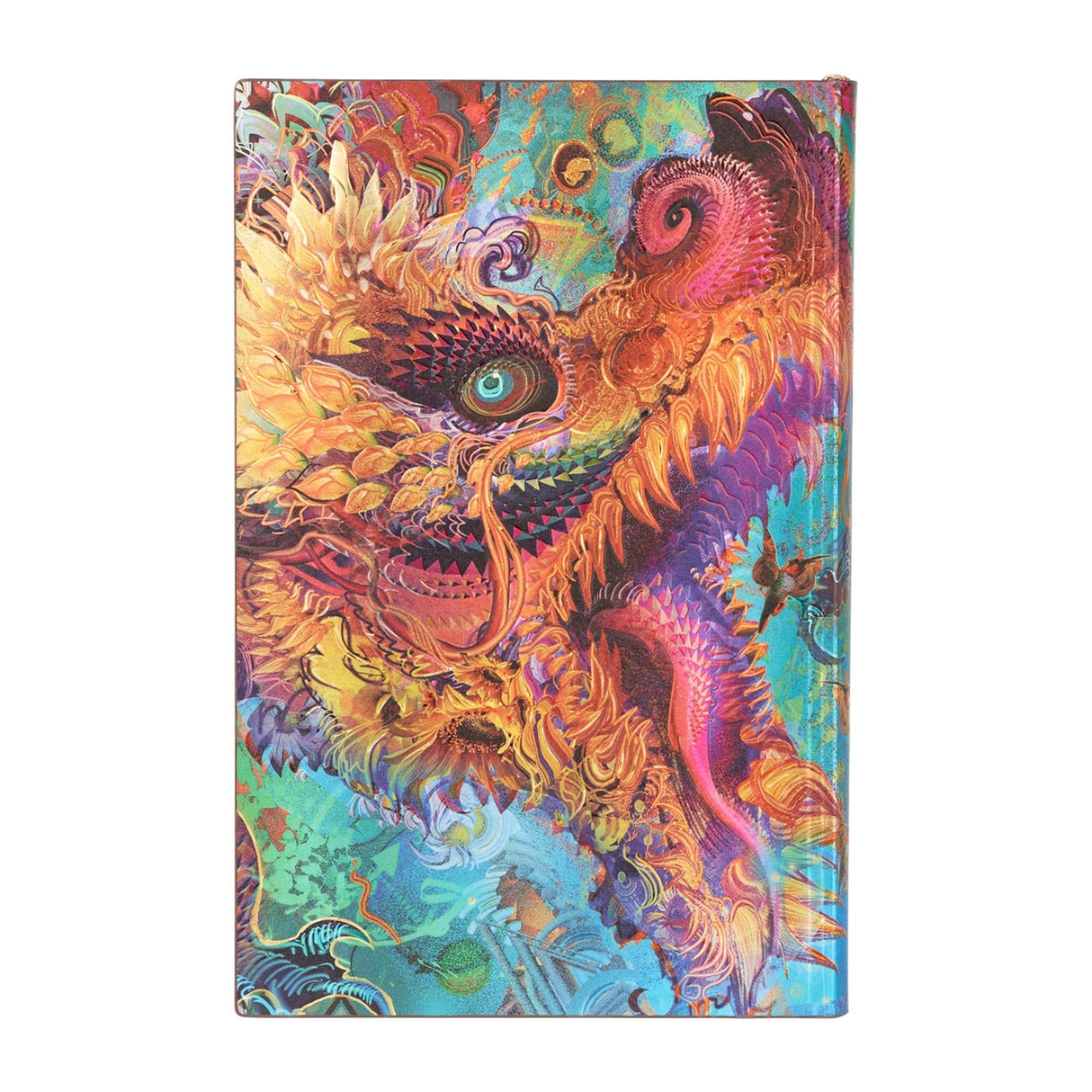 Anteckningsbok Humming dragon Maxi Dotted Flexis - 6 - Paperblanks - Tidformera