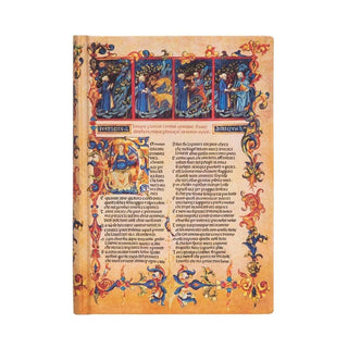 Anteckningsbok Inferno Midi Linjerad - från Paperblanks med motiv från Dante´s Divine Comedy i 1300-talets Italien - Tidformera