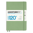 Anteckningsbok Linjerad A5 120 GSM - Sage - 1 - Leuchtturm1917 - Tidformera