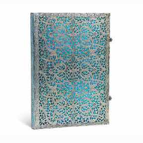 Anteckningsbok Maya Blue Grande Olinjerad - 1 - Paperblanks - Tidformera