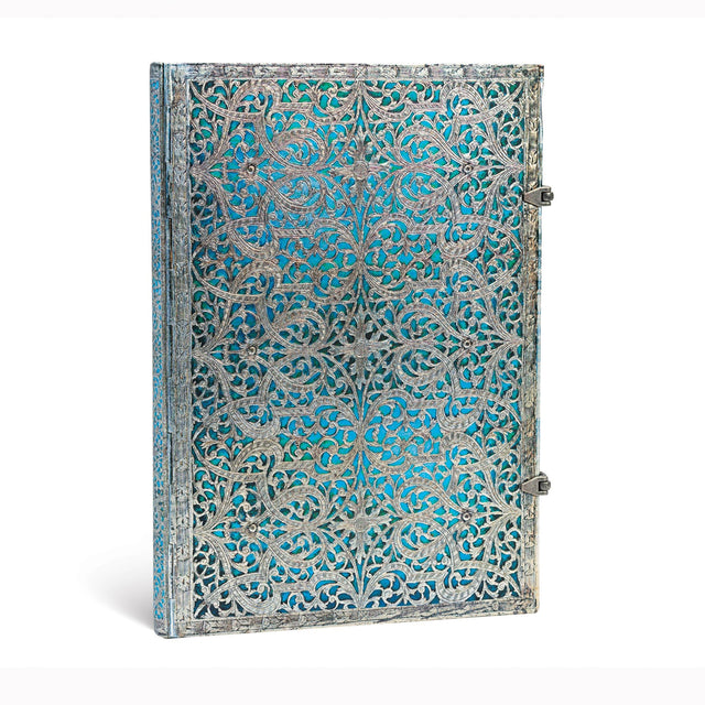 Anteckningsbok Maya Blue Grande Olinjerad - Paperblanks - Tidformera