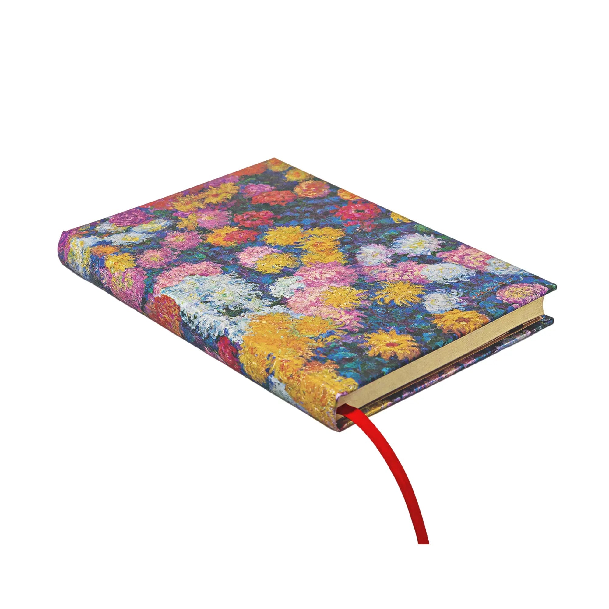 Anteckningsbok Monet's Chrysanthemums - Midi Linjerad - Paperblanks - Tidformera