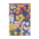 Anteckningsbok Monet's Chrysanthemums - Midi Linjerad - Paperblanks - Tidformera