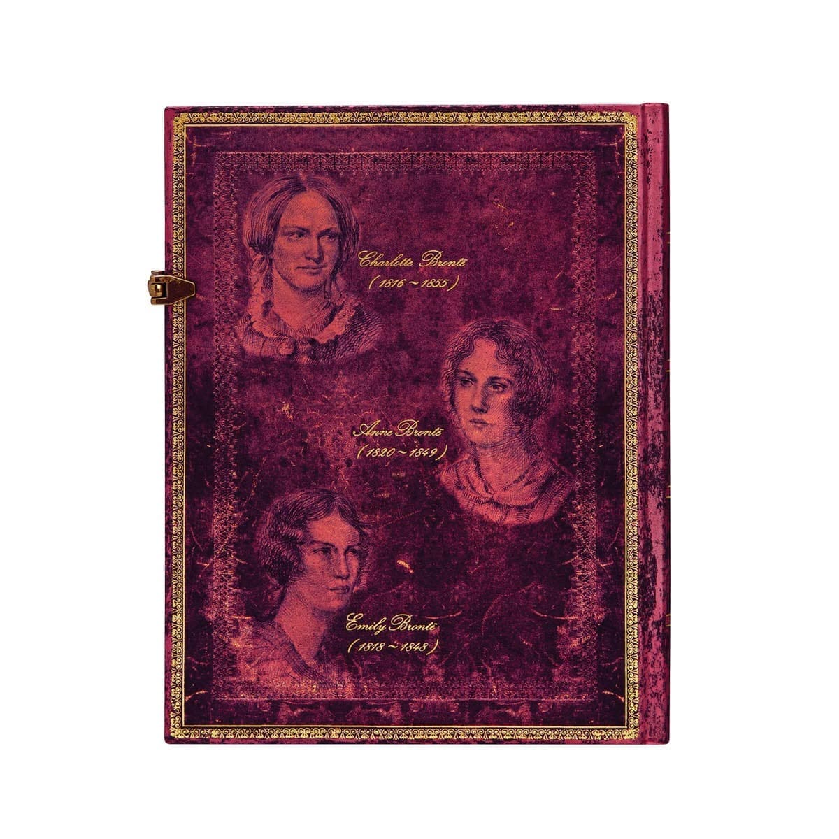 Anteckningsbok The Bronte Sisters Ultra Linjerad - Paperblanks - Tidformera