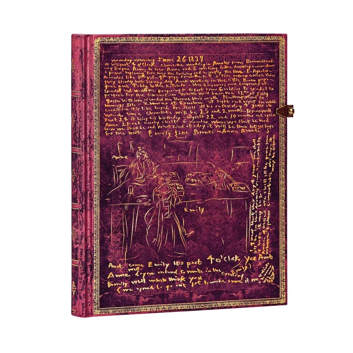 Anteckningsbok The Bronte Sisters Ultra Linjerad - Paperblanks - Tidformera