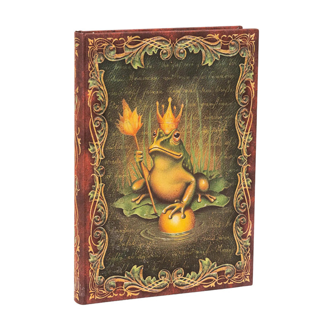 Anteckningsbok The Brothers Grimm Frog Prince - Midi Linjerad - Paperblanks - Tidformera