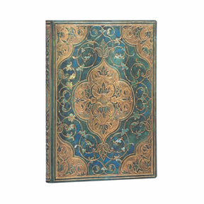 Anteckningsbok Turquoise Chronicles - Midi Linjerad Flexis - 1 - Paperblanks - Tidformera