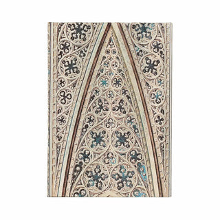 Anteckningsbok Vault of the Milan Cathedral Midi Olinjerad Wrap från Paperblanks - Tidformera