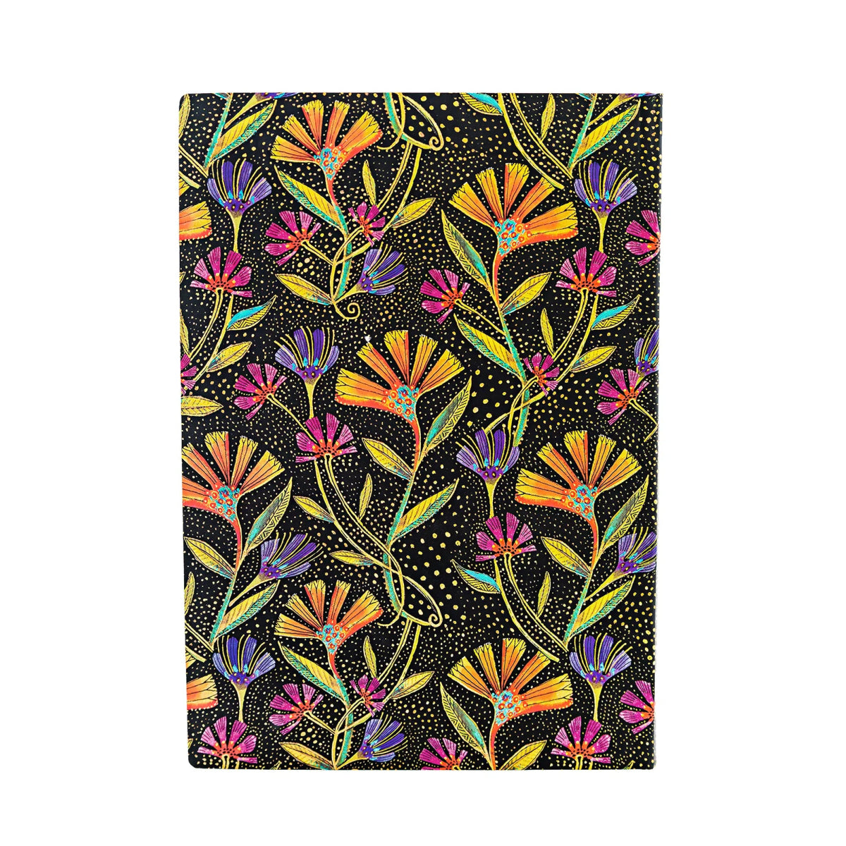 Anteckningsbok Wild Flowers - Midi Dotted Flexis - 3 - Paperblanks - Tidformera