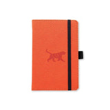 Anteckningsbok Wildlife Dotted A6 Orange Tiger - Dingbats* - Tidformera