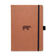 Anteckningsbok Wildlife Olinjerad A5 - Brown Bear - Dingbats* - Tidformera