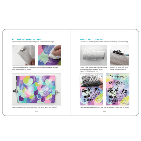 Art Journaling - Megan Wells - 5 - Min butik - Tidformera