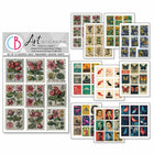 Art stickers 14 x 12 10 - pack - Faraway mail - 1 - Ciao Bella - Tidformera