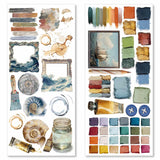 Art stickers 5 - pack - An artist journey - 2 - Ciao Bella - Tidformera