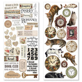 Art stickers 5 - pack - Book Lover - 3 - Ciao Bella - Tidformera