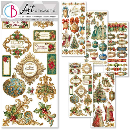 Art stickers 5 - pack - Eternal Christmas - 1 - Ciao Bella - Tidformera