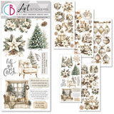 Art stickers 5 - pack - Winter Season - 3 - Ciao Bella - Tidformera