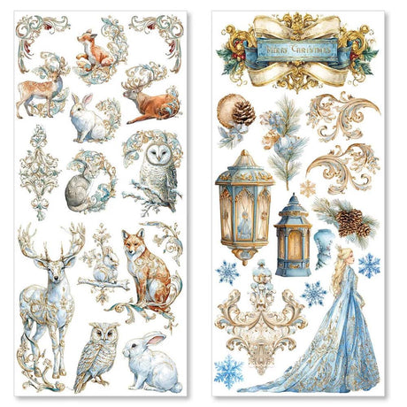 Art stickers 5 - pack - Winterling - 2 - Ciao Bella - Tidformera