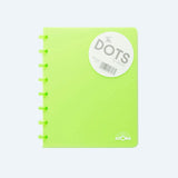 Atoma Notebook A4 Dot - Lime - Atoma - Tidformera