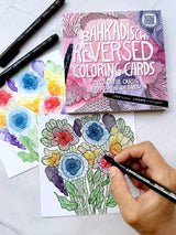 BahKadisch Reversed Coloring Cards - 2 - BahKadisch - Tidformera