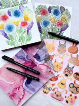 BahKadisch Reversed Coloring Cards - 4 - BahKadisch - Tidformera