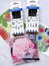 BahKadisch Reversed Coloring Cards - 6 - BahKadisch - Tidformera