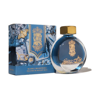 Bläckflaska 38 ml - Bluebell Brushstrokes - 1 - Ferris Wheel Press - Tidformera